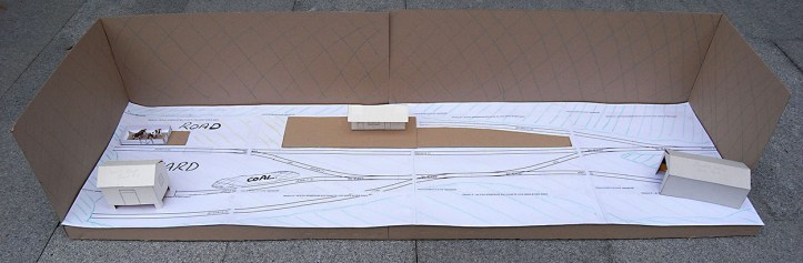 Paper Prototype of Thaxted Terminus