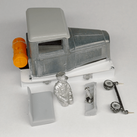 The Components for a Model Railway Locomotive Build