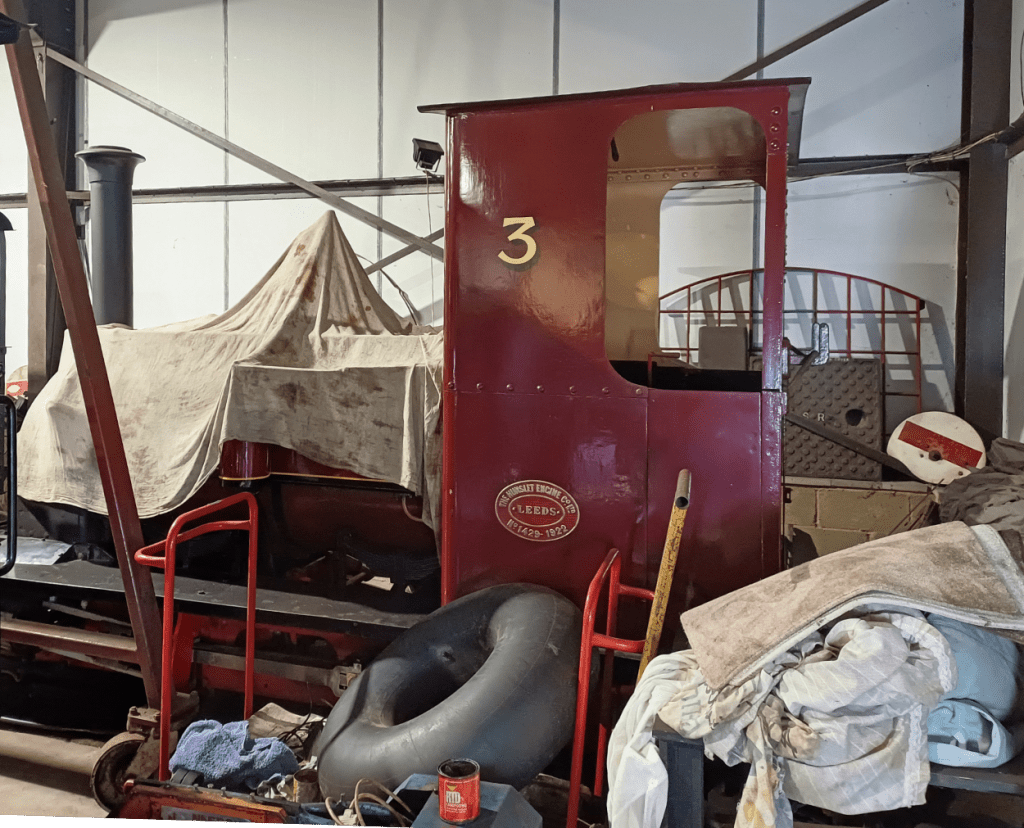 ‘Lady Joan’ Hunslet Engine Co. Ltd locomotive built in 1922.