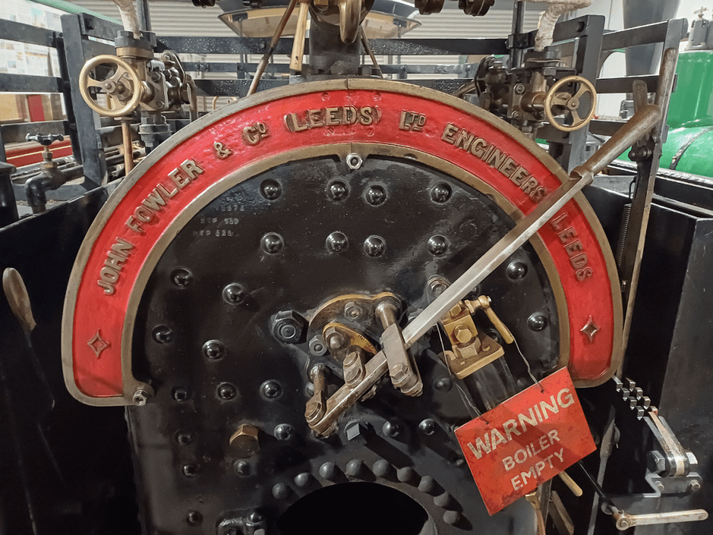 Zambezi a 0-4-2 tank locomotive built in 1912 by John Fowler of Leeds.