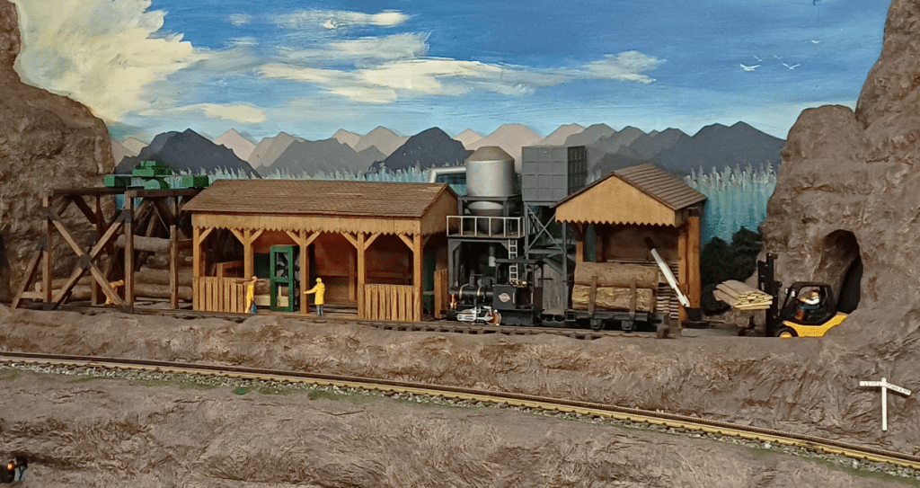 LBG model railway layout