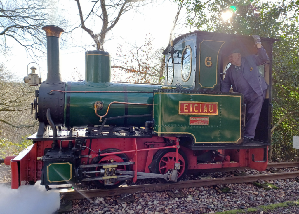 Eigiau a O&K 0-4-0 well tank locomotive from 1912 