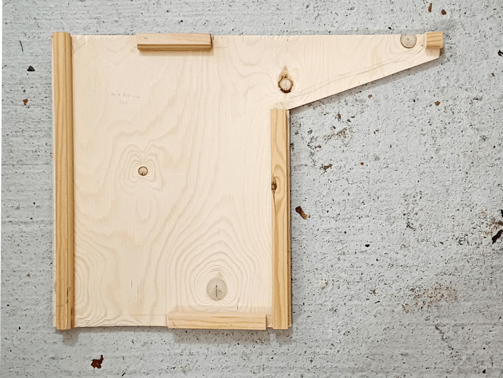 Modifying a model railway baseboard 