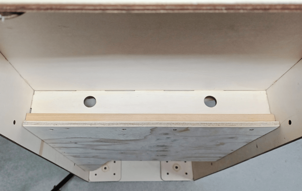 Modifying a model railway baseboard 