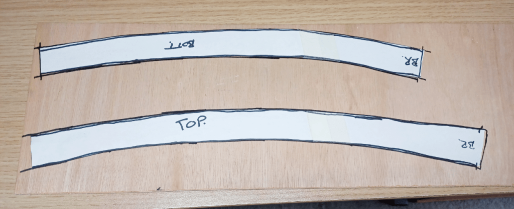 Adjusting height of track on a model railway baseboard 
