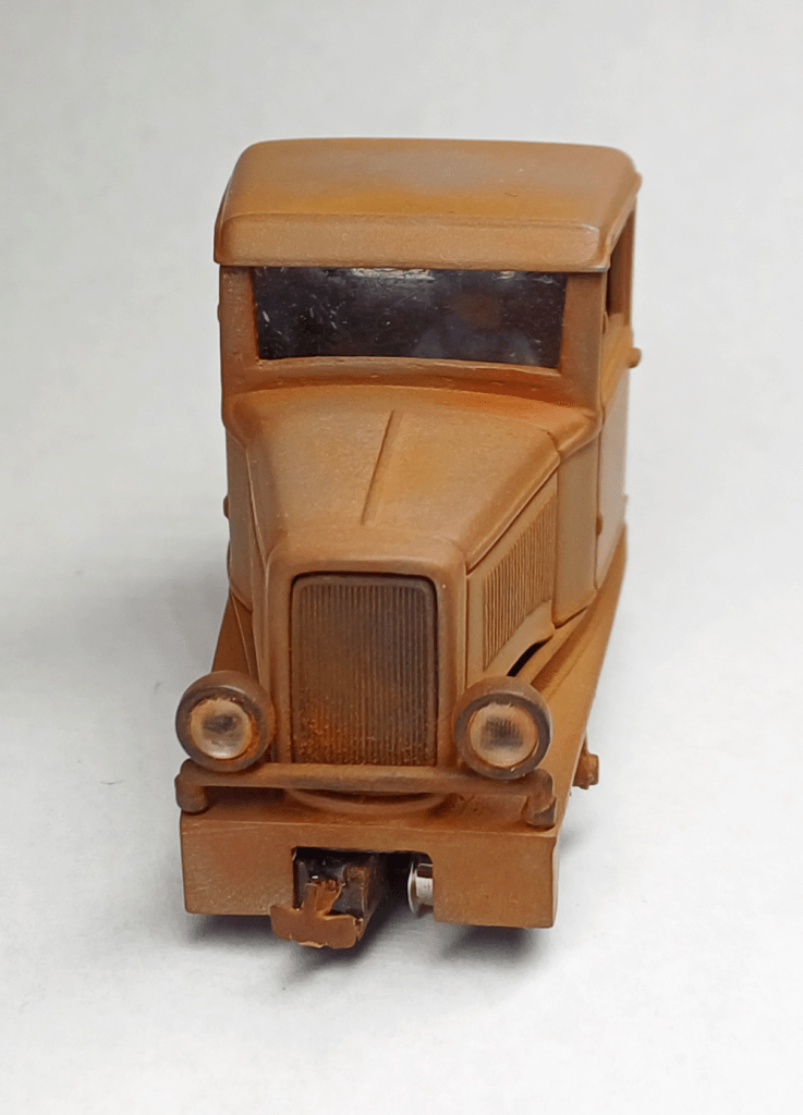 Model of critter locomotive.