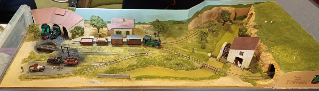 El Tortugamodel railway layout originally built by Don Sibley in the 1980s.