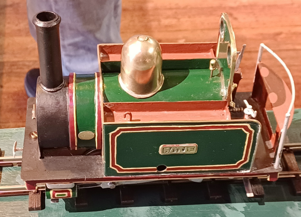 Lovely 1:12 scale Sir Arthur Heywood locomotive, Ella