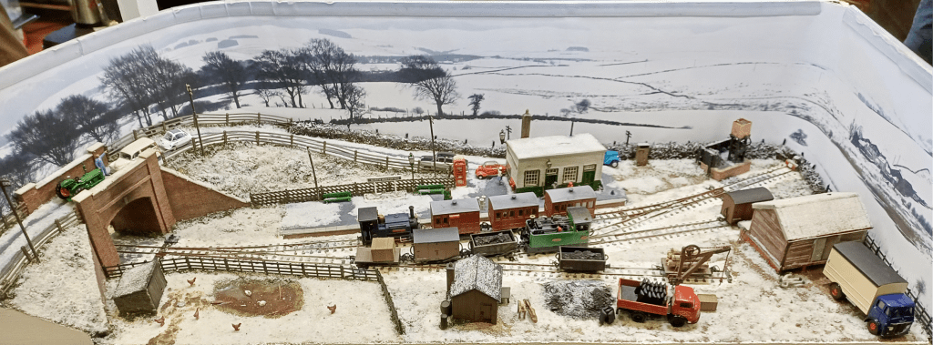 Model railway layout North Winterton in 009 by Martin Hallett