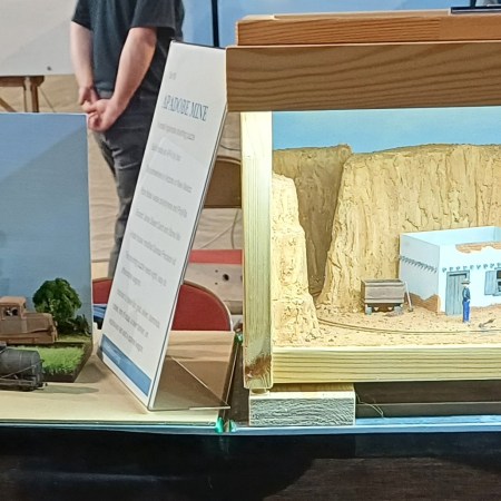 Apadobe Mine Model Railway Layout at 7mm Narrow Gauge Association Exhibition 2025