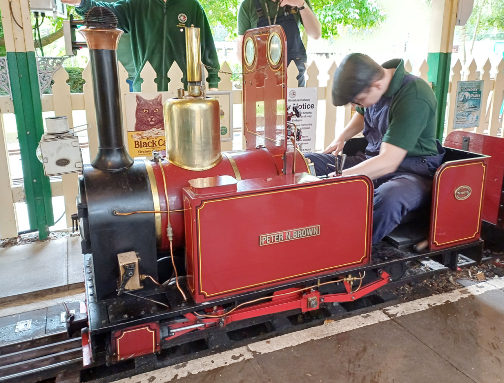 71/4 inch gauge Tinkerbell Class locomotive East Herts Miniature Railway