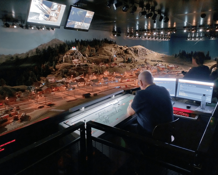 Model Railroad at Kaeserberg Model Railway, Switzerland