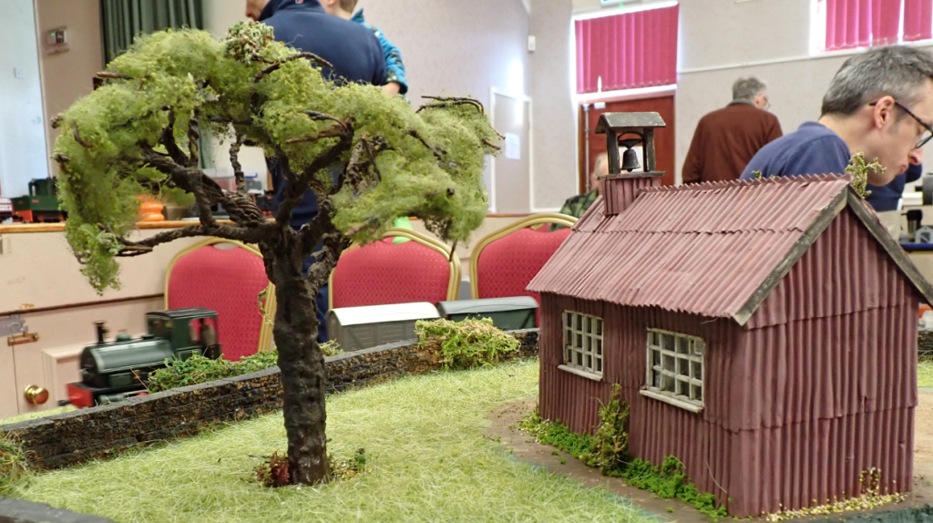 Heart of England Narrow Gauge Modellers Modular 0-16.5 model railway layout.