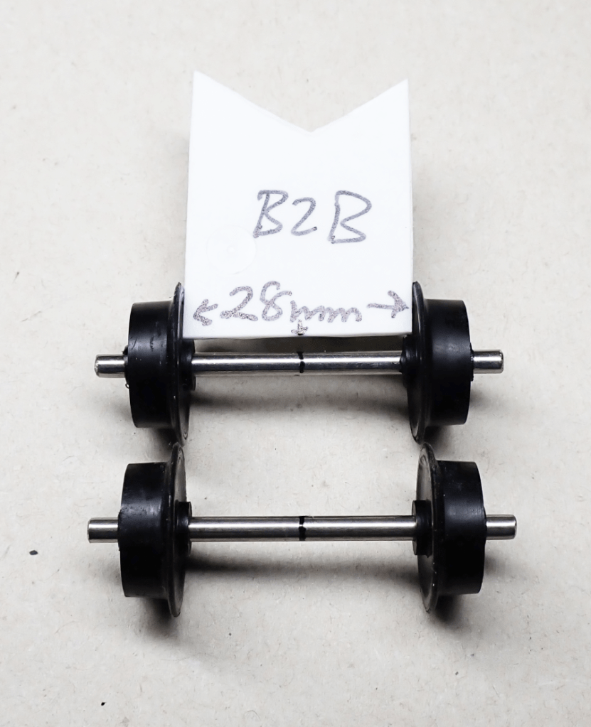 Setting the back to back distance on wheels for a 16mm narrow gauge wagon