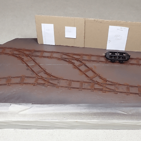 Overview of a work in progress build of a SM32 scale model railway shunting layout.