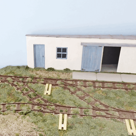 applying 6mm static grass to a model railway layout